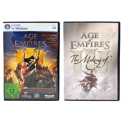   Age of Empires 3 III Complete Collection + The Making Of PC   Geprüft