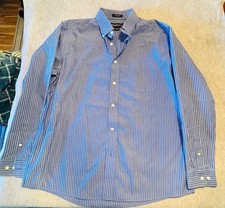 Mens Eddie Bauer Dress Shirt Large