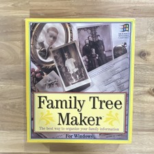 Family Tree Maker Genealogy Software for Windows with Floppy Disk