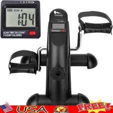 Mini Exercise Bike,Under Desk Bike Pedal Exerciser Portable Foot Cycle Arm & Leg