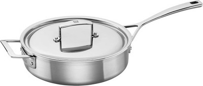 ZWILLING Aurora 5 Ply Stainless Steel 3-Qt. Saute Pan, 60087-240 New/NO BOX