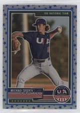 2023 Panini USA Baseball Stars & Stripes Stars Prizm Michael Torres #52 x5u