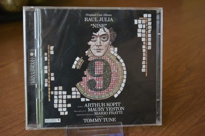 Nine Original Cast Album 1982 Maury Yeston Raul Julia 2CD 2003 BROADWAY *SEALED*
