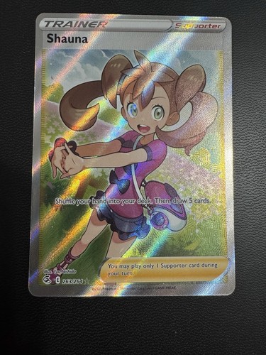 Shauna (Full Art) 263/264 - NM Ultra Rare Holofoil - SWSH08: Fusion Strike
