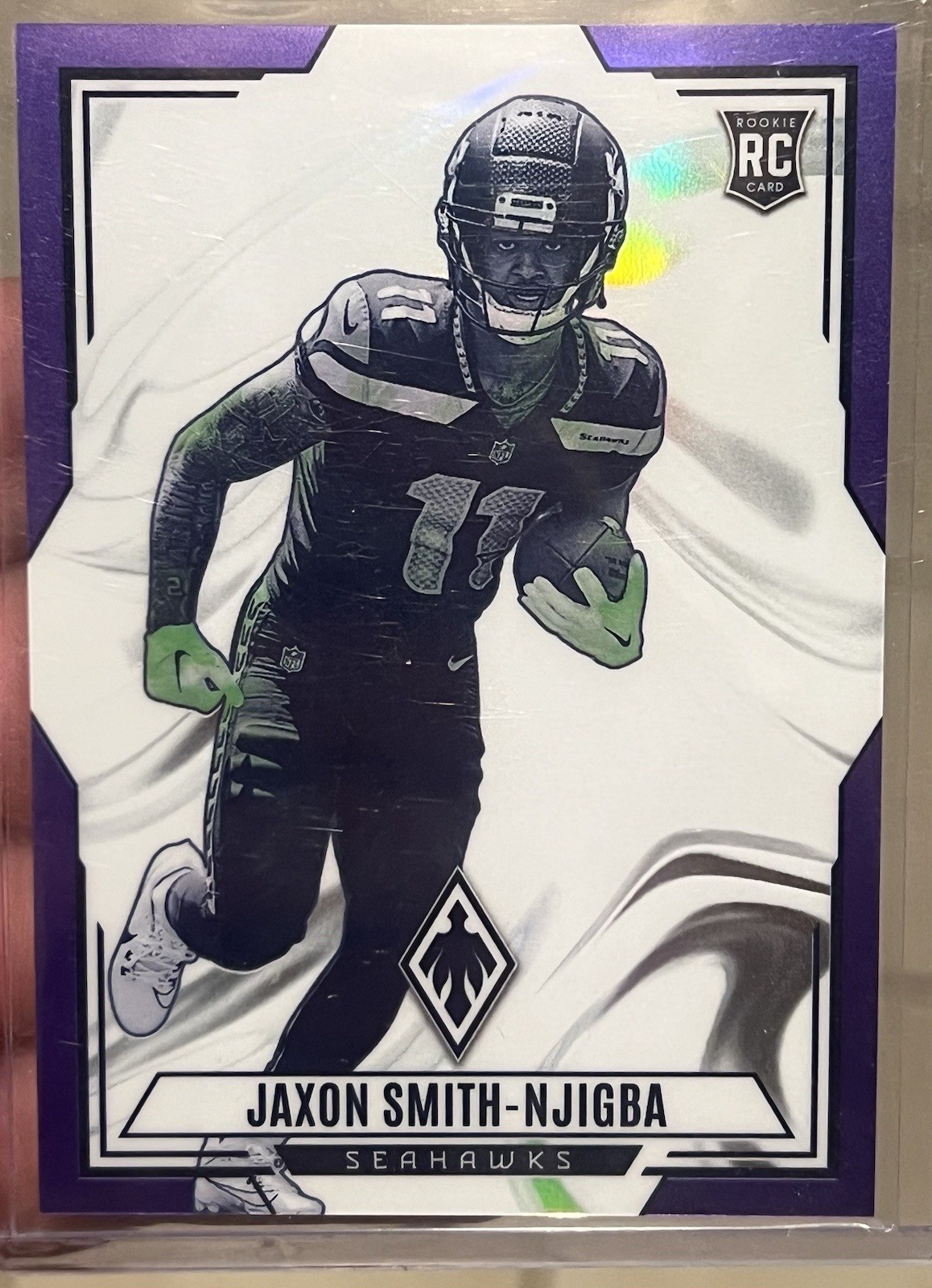 2023 Panini Phoenix - Contours Jaxon Smith-Njigba #CON-4 Purple /125 (RC)