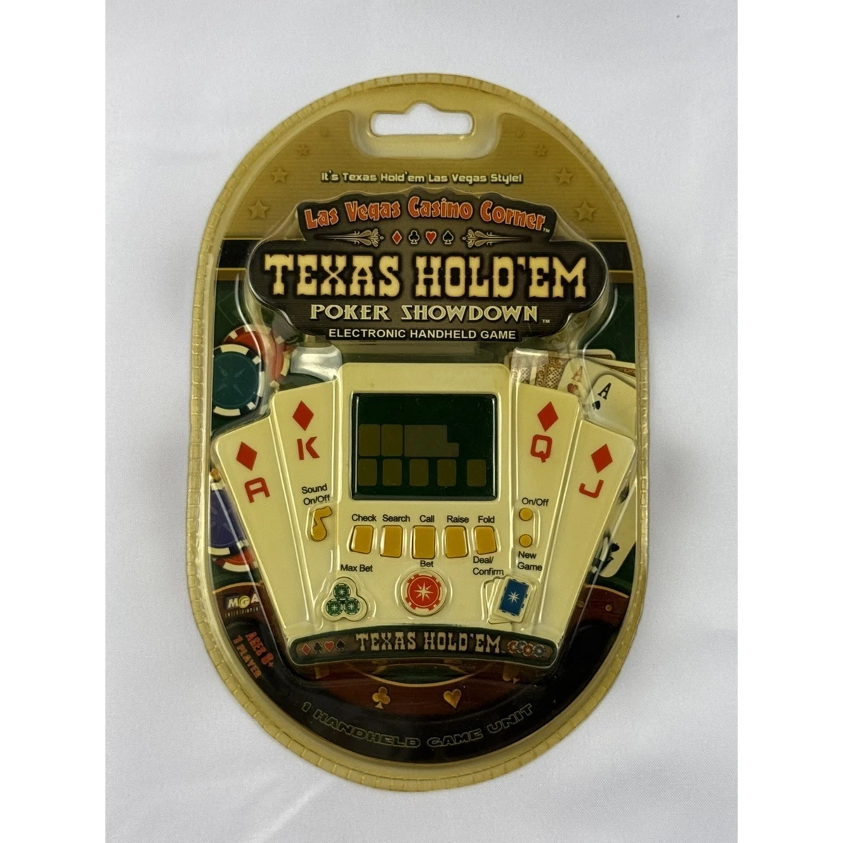 MGA Entertainment Poker Handheld Electronic Game Electronic Games