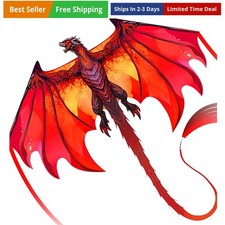 Complete Kite with Handle, Line  Accessories,Easy to Fly for Kids  Adults, ...
