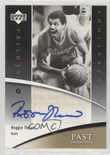 2006 Upper Deck Trilogy Generations Past Signatures Reggie Theus #PS-RT Auto 2d0
