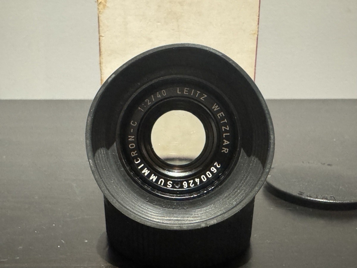 【美品】Leica SUMMICRON-C 40mm f/2.0 leica summicron - c 40mm/f2 lens M-mount 11542 boxed | eBay