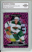 2022-23 Upper Deck Allure #131 Marco Rossi Pink Leopard