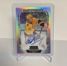 2025-26 O-PEE-CHEE PLATINUM ROOKIE RAINBOW AUTOGRAPHS PREDATORS MATTHEW WOOD