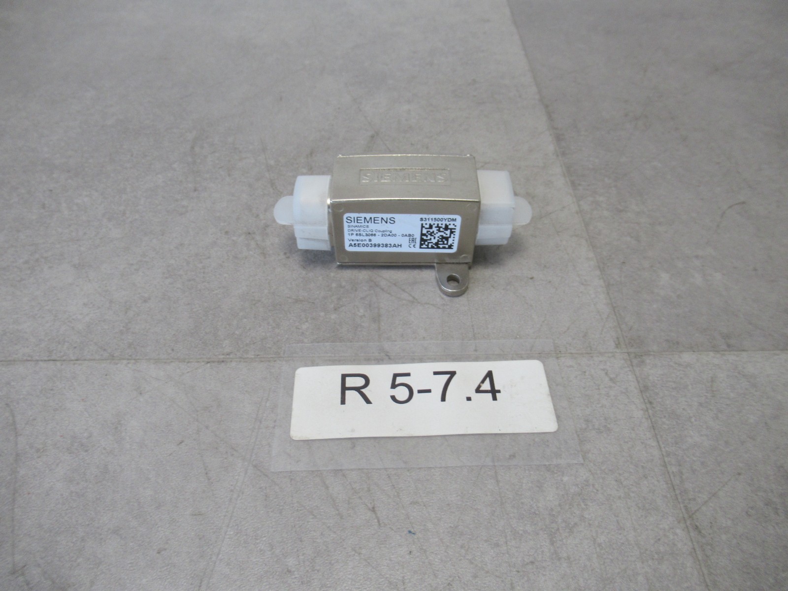 Siemens 6SL3066-2DA00-0AB0 A5E00399383AH Drive Cliq Coupling Version B Unused