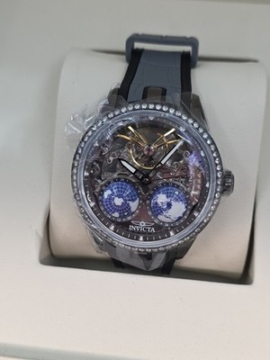 Invicta Objet D Art Adamastre-Auto Men's w/ Skeleton Dial - Diamond Bezel 70191