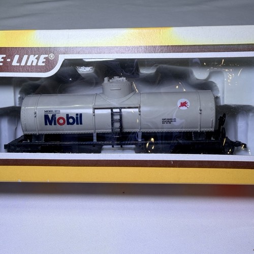 Coche cisterna Mobil 8598 vintage Life Like escala HO | Zustand: New