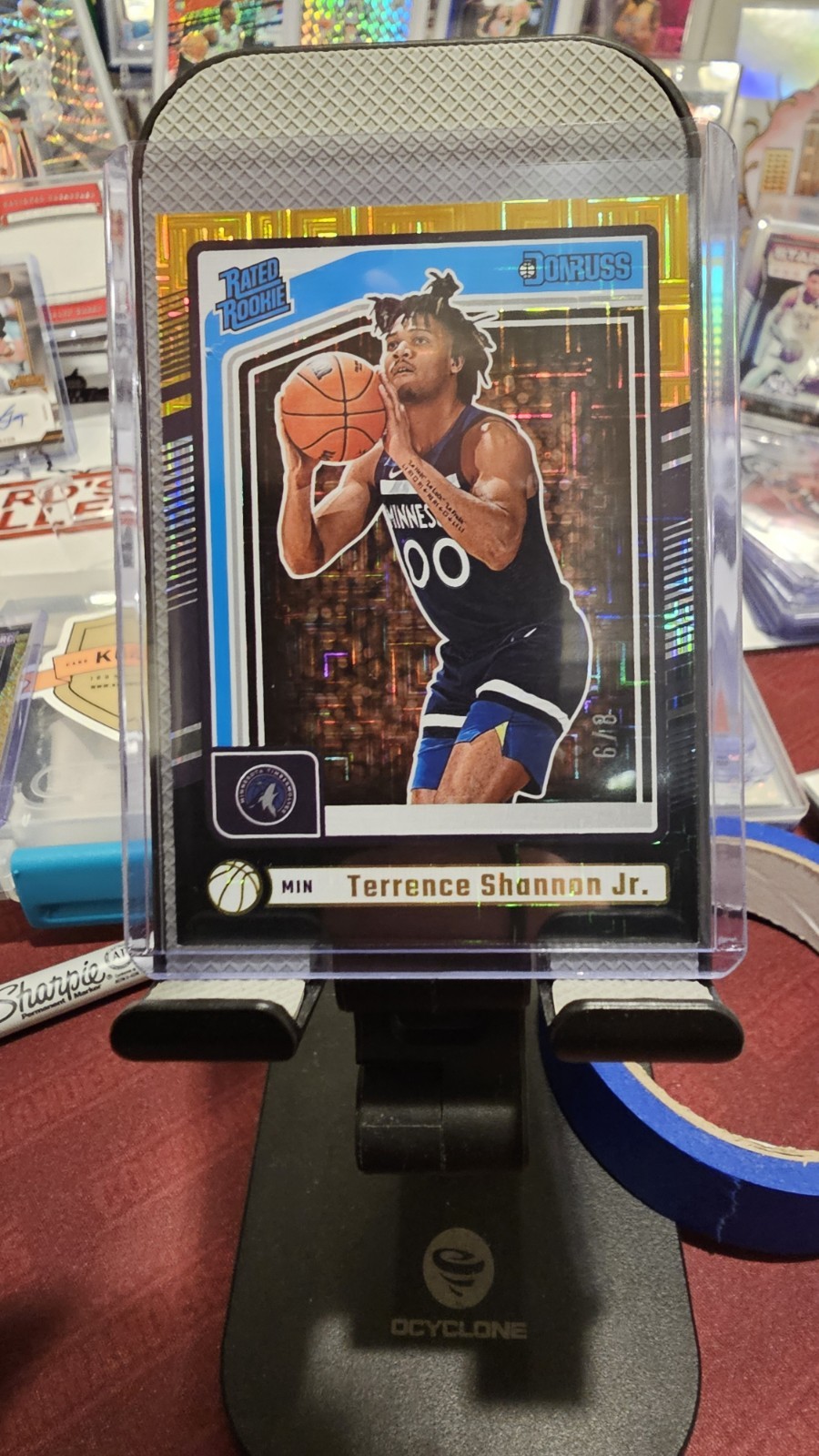 2024-25 Donruss Terrence Shannon Jr #226 Choice Black Gold /8