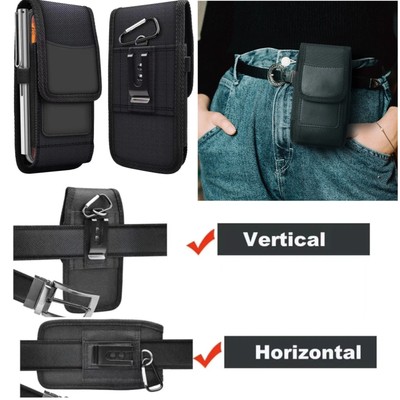 Nylon phone belt pouch for Tecno Spark 10C 10Pro, horizontal smartphone case