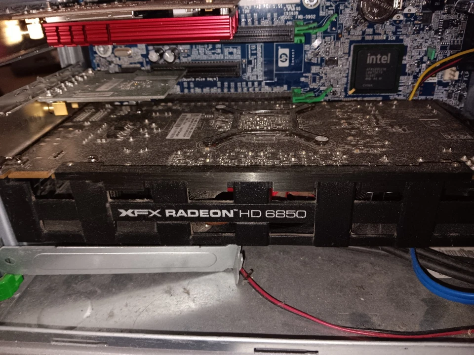 XFX AMD Radeon HD 6850 (HD-685X-ZNBC) 1GB GDDR5 SDRAM PCI Express x16... - Image 2 of 4