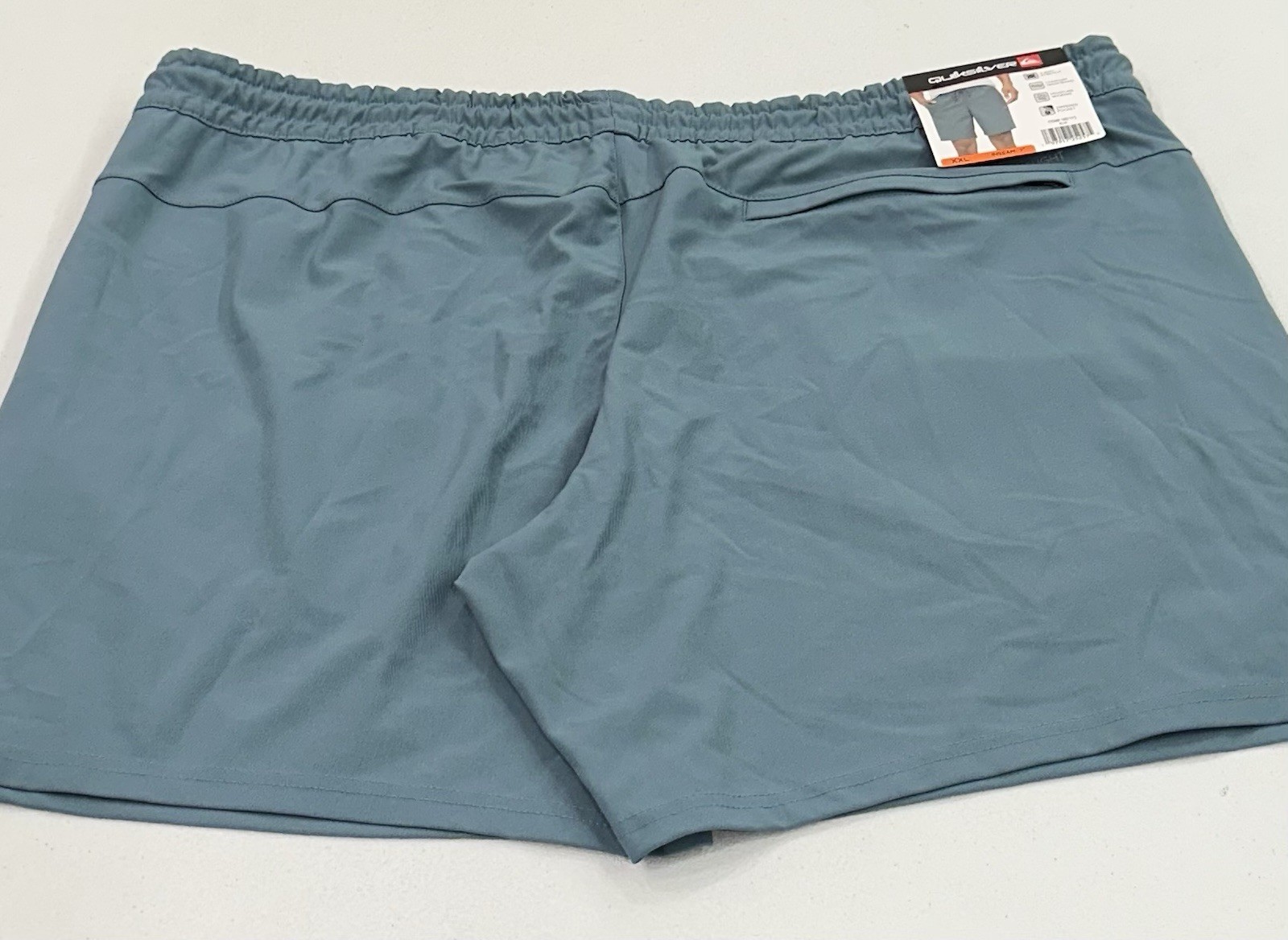 Quiksilver Men's Regular Fit Stretch Comfort Dry Flight Shorts, Blue, XXL