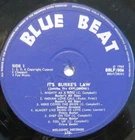 Prince Buster All Stars - It's Burkes Law 1965 Blue Beat LP No Sleeve
