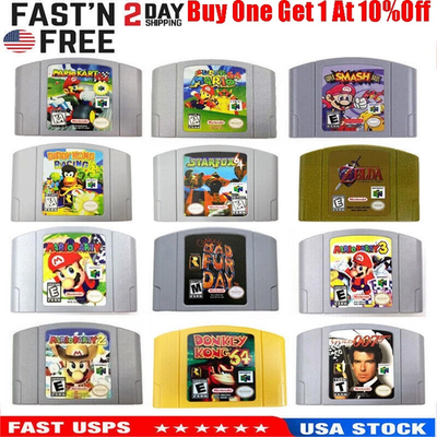 #ad Game Cartridge Console N64 For Nintendo 64 $23.99
