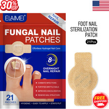 21 Pcs Fungal Nail Patches - Extra Strength Toenail Fungus Treatment Overnight