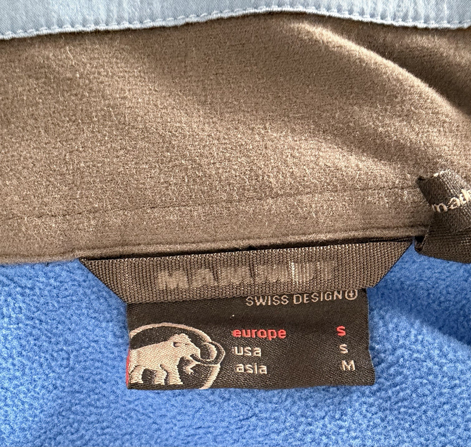 Mammut Men's Small Blue Softech Plano Soft Shell … - image 9