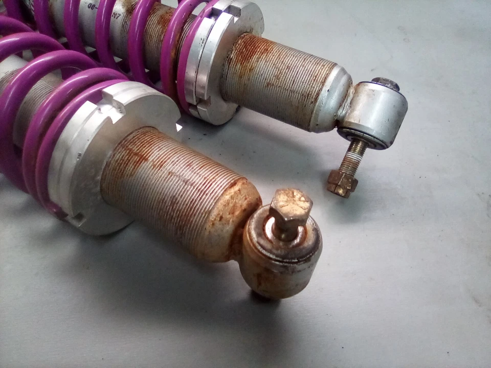 Polaris Indy XLT 600 SP 1998 amortiguadores delanteros suspensión amortiguadores esquí 16" Foto 4 de 4