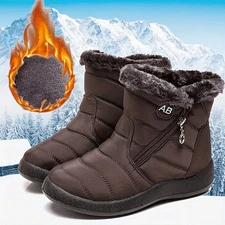 Women’s Winter Snow Boots Waterproof Ankle Boots Outdoor Comfortable Shoes