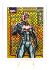 2026 Topps Chrome Marvel Comics Ultron #185 Gold X-Fractor 25/50 UT31