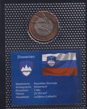 Slowenien - 2002 - 1 Münze über 500 Tolarjev im Blister