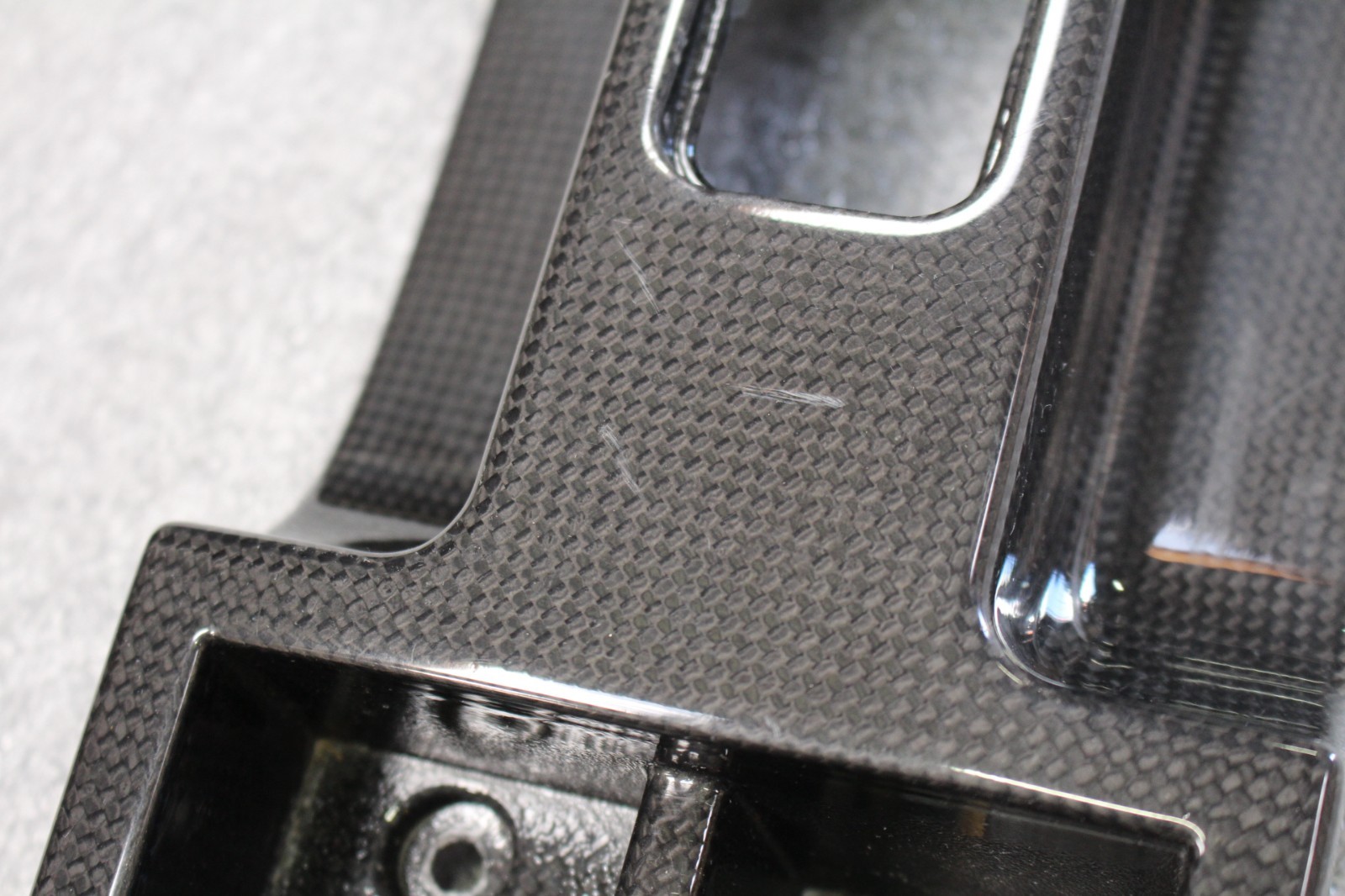 Ferrari 599, Carbon Fiber, Aftermarket Center Console Trim, Used, P/N 69143200