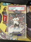 Jayden Daniels RC 2024 Topps Now 1st Pitch On Card Auto Rookie # /99 PSA 10 Nats