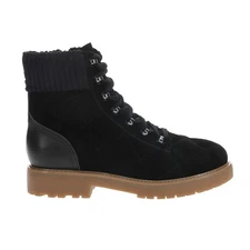 Easy Spirit Lakely X Martha Stewart Quilted Round Toe Zippered  Womens Black Cas