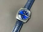 Vintage Seiko 5 Automatic 7005-7022 Blue Dial 35mm Men's Watch