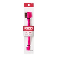 3-in-1 Boar Hair Brush for Smooth Edges with Gel Application   Hot Pink Delight