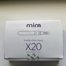 Mira Fertility Max Test Wands, NEW 20 Ct 1 Box Exp 02/2026