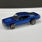 Hot Wheels Redline 68 US,  Blue / Dark Int. Custom Barracuda, Shiny, EC