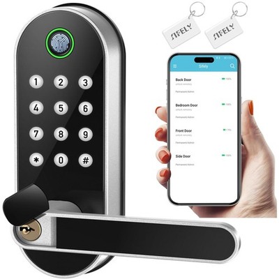 Secure Fingerprint Smart Lock for Rental Property