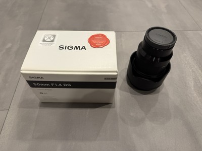 Sigma 50mm F1.4 DG Sony E-Mount Festbrennweite Objektiv