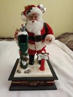 Holiday Creations Musical Santa At North Pole Worn Box Vintage Illuminated 1993 — photo 9