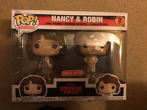 Stranger Things Nancy And Robin 2 Pack Funko Pop