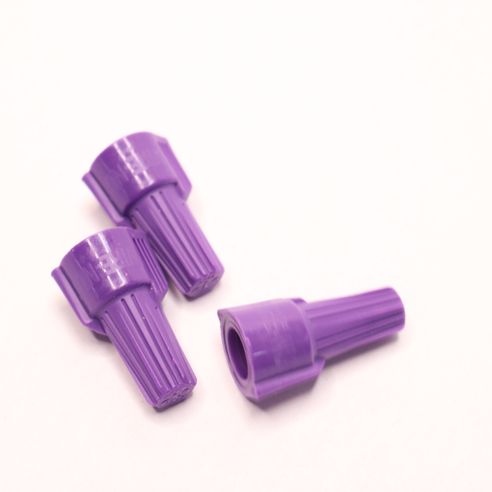 (3Pk) Ideal Twister Wire Connector Al/Cu Purple 1210 AWG 301765S