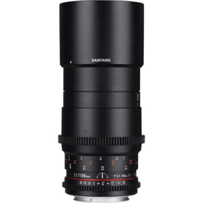 Samyang 100mm T3.1 f2.8 ED UMC Macro Cine Lens Sony FE SYDS100M-NEX