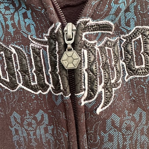 Vtg Youth South Pole Tribal Design Full Zip Hoodie Boys Size 7 - Picture 2 of 5