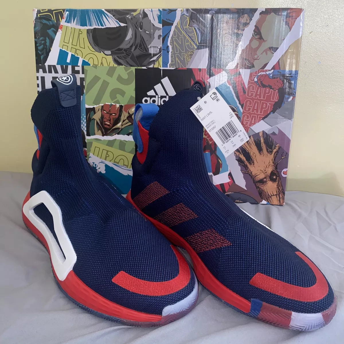 Adidas n3xt l3v3l marvel sales