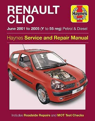 Renault Clio 01-05 by Haynes Publishing (Paperback, 2014)