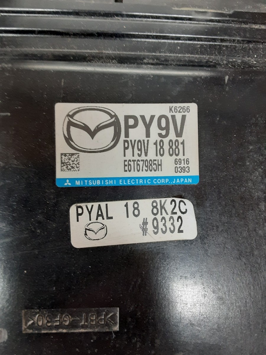 2016 Mazda Cx-5 2.0L 2.5L AT Engine Control Module EC PCM PCU OEM