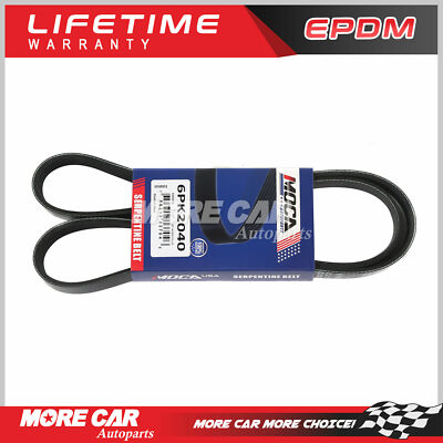 Serpentine Belt W/O AC for Dodge Caliber Ford E150 Jeep Patriot Mercury Mystique
