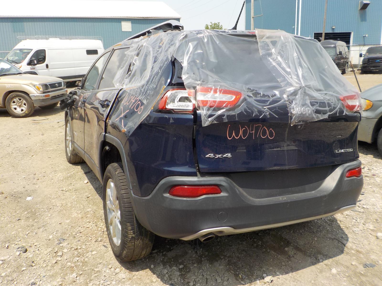 Used Speedometer Gauge fits: 2014 Jeep Cherokee cluster MPH 140 MPH 2.4L 3.5`` d