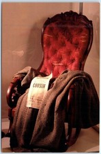 Postcard - Lincoln's Ford's Theater Chair, The Henry Ford Museum - Dearborn, MI